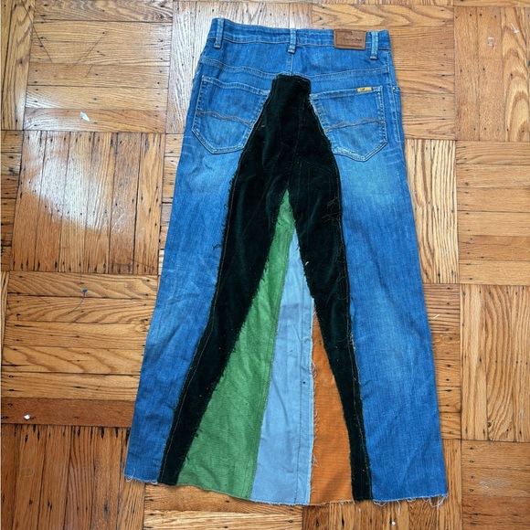 Reworked Patchwork Maxi Skirt - Picture 1 of 5